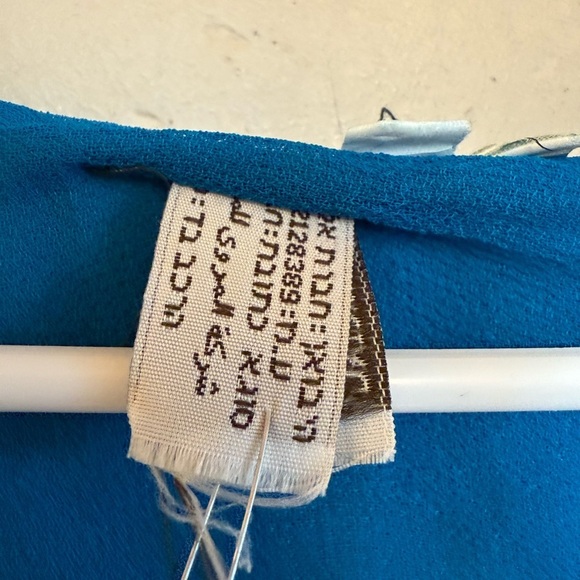 Embellished Blue and Black Women's Dress - Picture 6 of 9